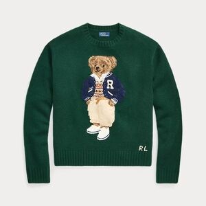 Polo Ralph Lauren Bear Wool-Cashmere Jumper NWOT